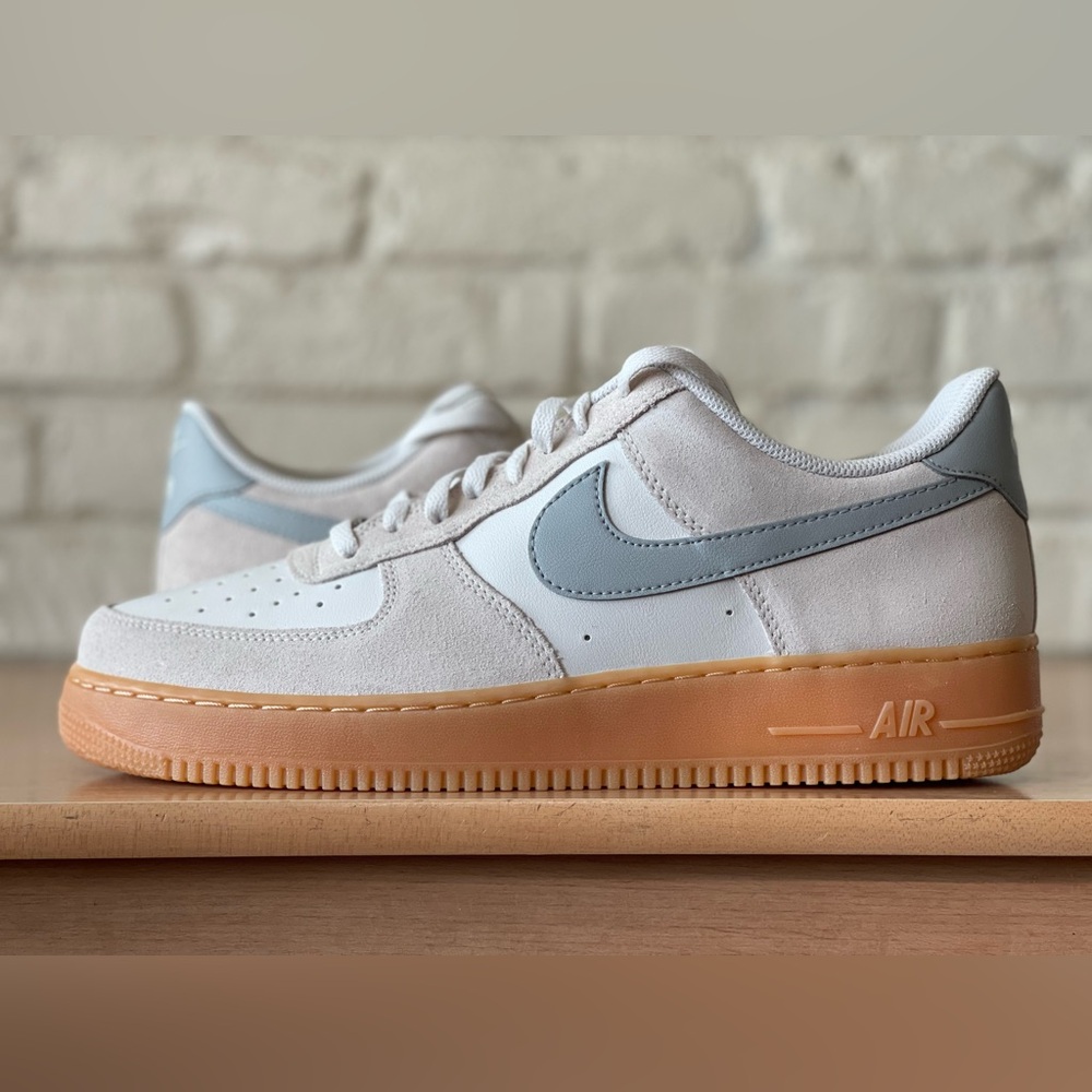 Nike Air Force 1 Low '07 LV8 Phantom Light Smoke Gum FQ8714-002 Men Size 14 & 13 - Picture 2 of 10